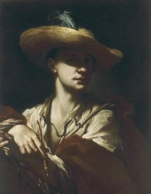 Francesco Caccianiga Self-portrait oil painting image